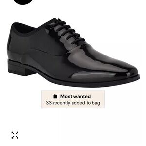 Classic Black Men's Dress Shoes